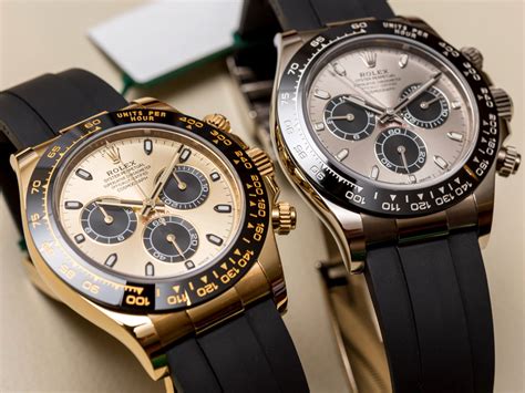 gold rolex daytona rubber strap|rolex daytona 116519 oysterflex strap.